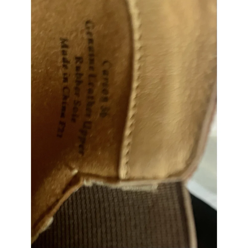 Biza size 36/ 5.5-6  Carson Gray Leather Slip On Booties